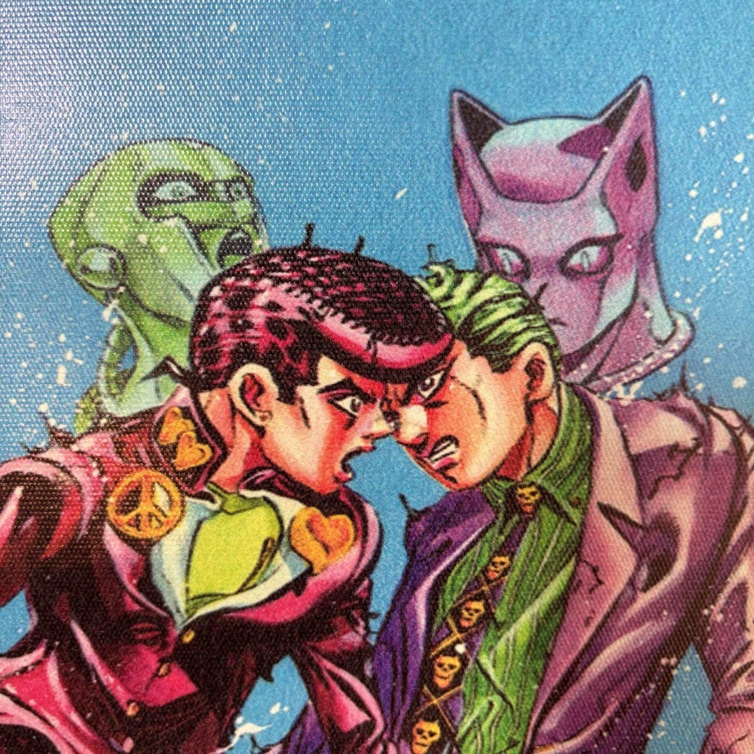額付きポスター】JOJO ジョジョの奇妙な冒険 第4部 仗助 吉良吉 額付きポスター】JOJO ジョジョの奇妙な冒険 第4部 仗助 吉良吉
