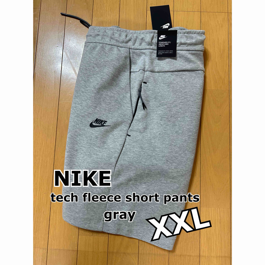 NIKE - 【新品】NIKE tech fleece short pants (XXL)の通販 by 【現在 ...