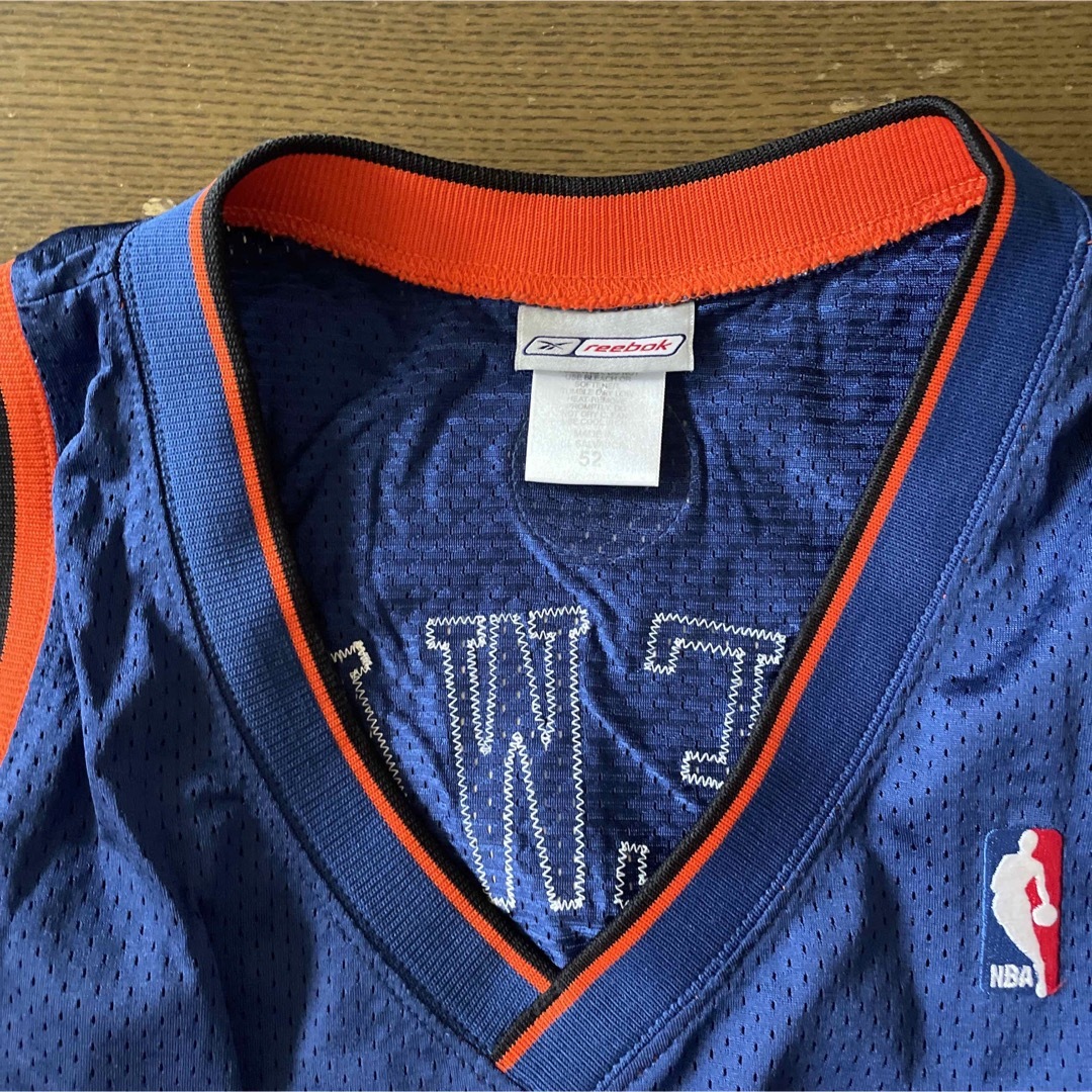 Reebok(リーボック)のニューヨークニックスNBAバスケットジャージ メンズのトップス(タンクトップ)の商品写真