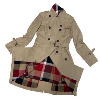 BLUE LABEL CRESTBRIDGE - 【美品】ブルーレーベルクレストブリッジ ... 極美品♡ブルーレーベルクレストブリッジ 【限定】コラボ トレンチスカート