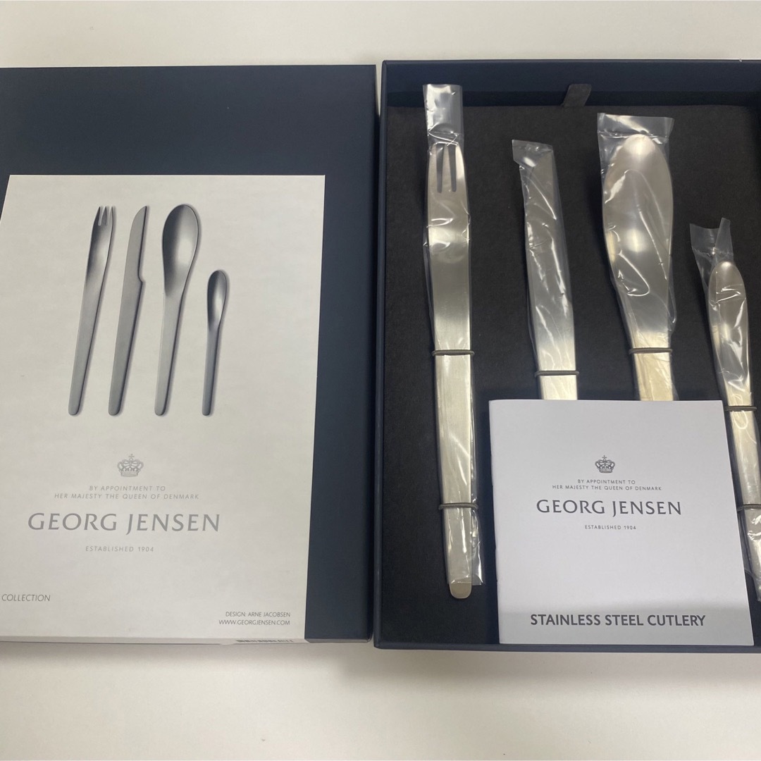 値下 GEORG JENSEN ジョージ ジェンセン　カトラリーセット