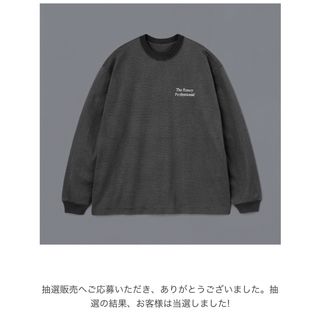 ワンエルディーケーセレクト(1LDK SELECT)のEnnoy BORDER Tシャツ BLACK × WHITE(Tシャツ/カットソー(七分/長袖))