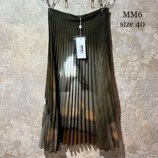 MM6 MAISON MARGIELA / プリーツスカート36サイズ黒ウエスト66cmです