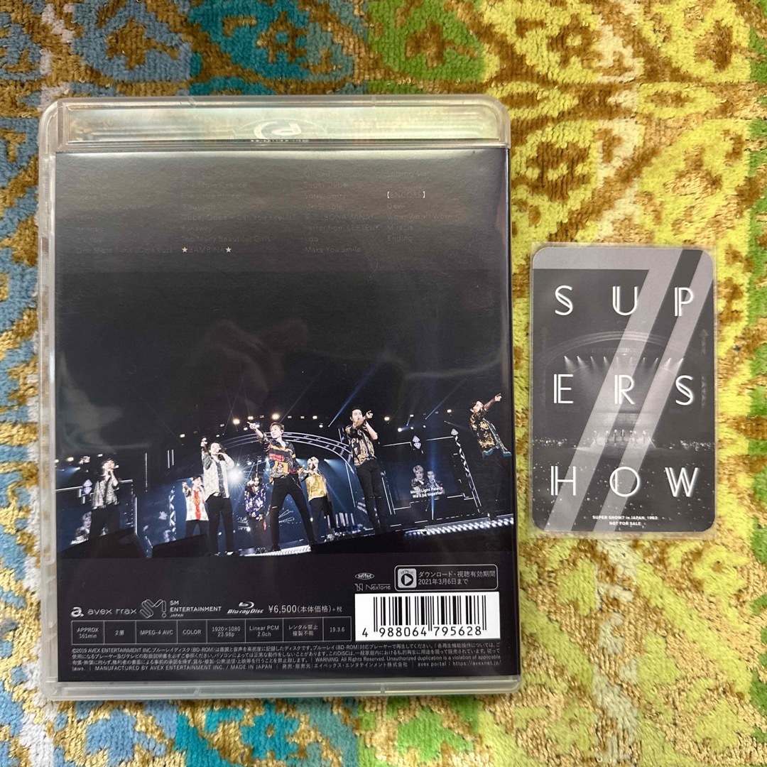 SUPER JUNIOR(スーパージュニア)のSUPER JUNIOR SS7 JAPAN  Blu-ray ドンヘトレカ付 エンタメ/ホビーのDVD/ブルーレイ(ミュージック)の商品写真