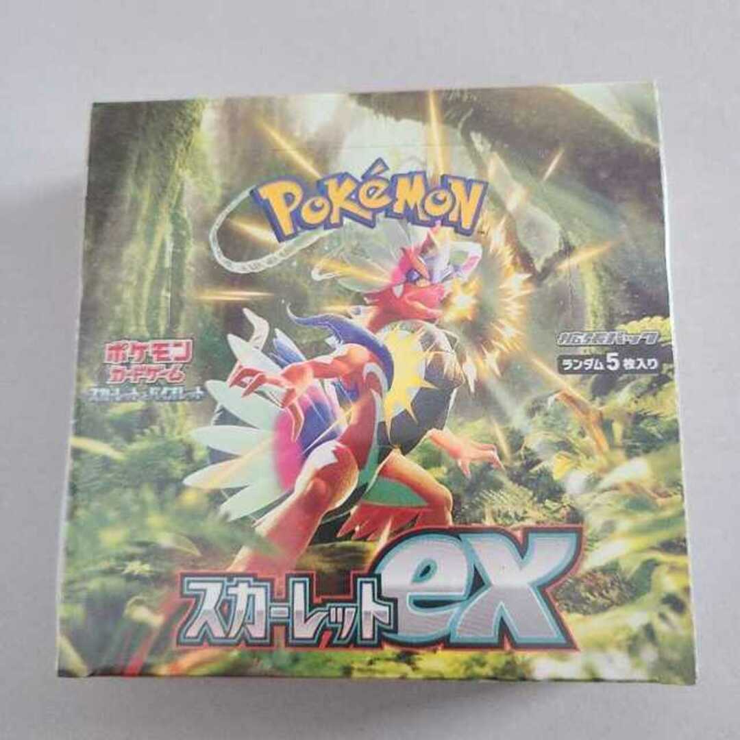 ポケモンカード　スカーレットex 未開封１BOXシュリンク付き