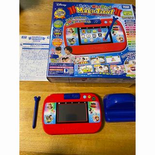 タカラトミー(Takara Tomy)のディズニーMagic tablet☆中古品　知育玩具カメラ☆クリスマスプレゼント(知育玩具)