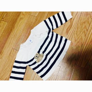 ベビーギャップ(babyGAP)のベビーギャップ☆ブラナンベア☆ボーダーニット☆80cm(ニット/セーター)