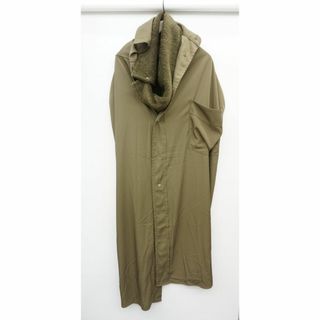 美品21AW Edwina Hoerl ポンチョ コート スヌード 924N▲