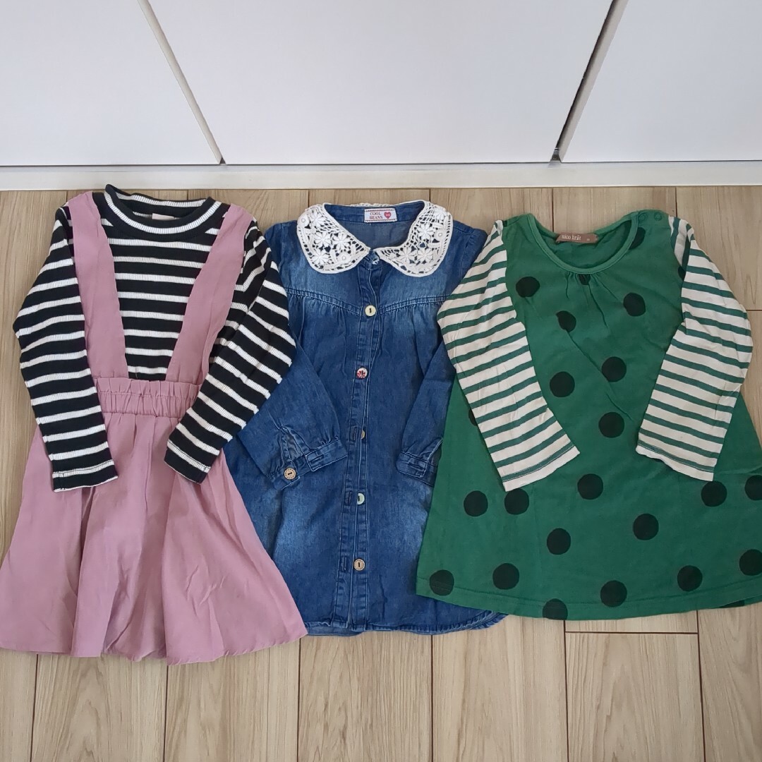 女の子/冬服/まとめ売り/90cm/95cm/100cm キッズ/ベビー/マタニティのキッズ服女の子用(90cm~)(その他)の商品写真