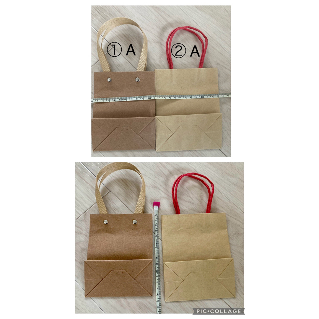 CHANEL(シャネル)のショッパー　紙袋　小さめ　ミニサイズ　ミニショッパー　ブランド　無地　選べる レディースのバッグ(ショップ袋)の商品写真