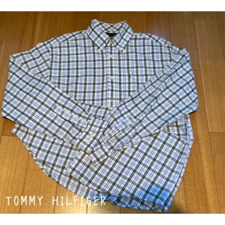 TOMMY HILFIGER - 90's □ トミーヒルフィガー チェック 長袖 ボタン ...