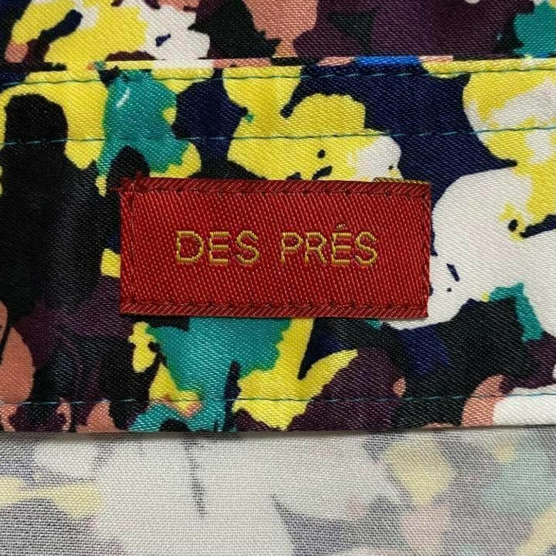 DES PRES - 【定価2.5万】DES PRÉS デプレ アシンメトリー 花柄 ロング