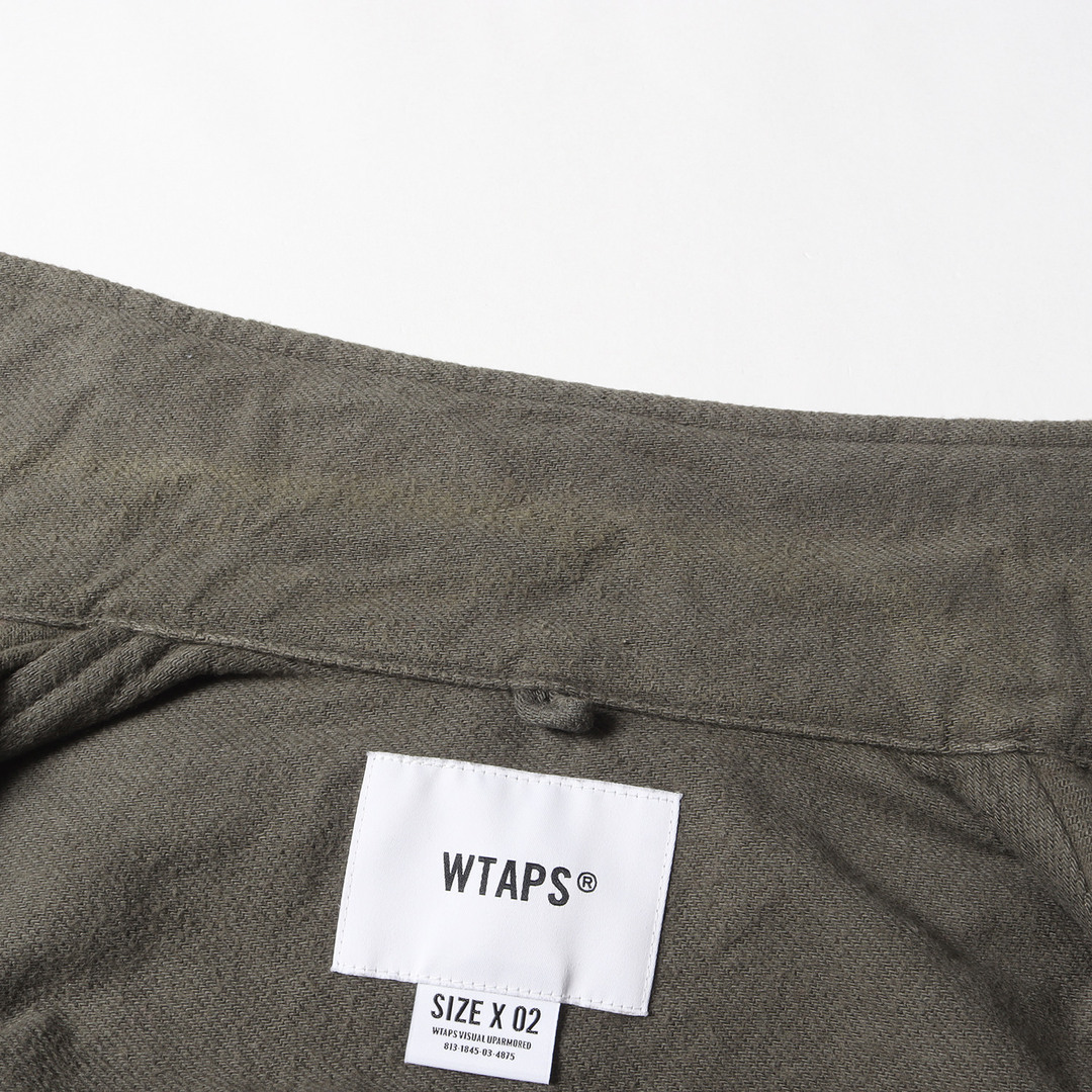 WTAPS LEAGUE LS COTTON FLANNEL OD サイズM