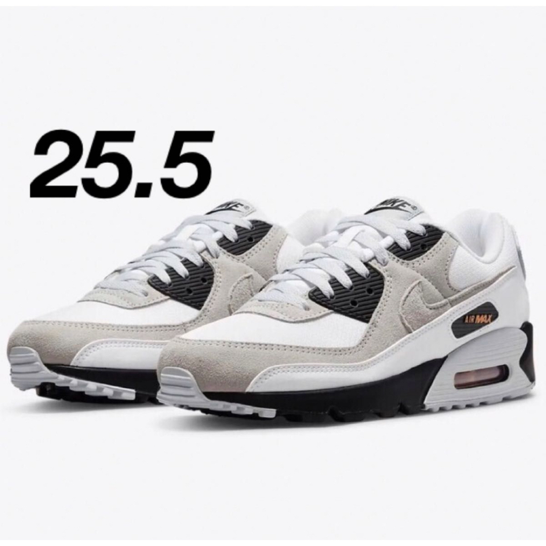 AIR MAX 90 ナイキ エアマックス90 25.5 ピュアプラチナム