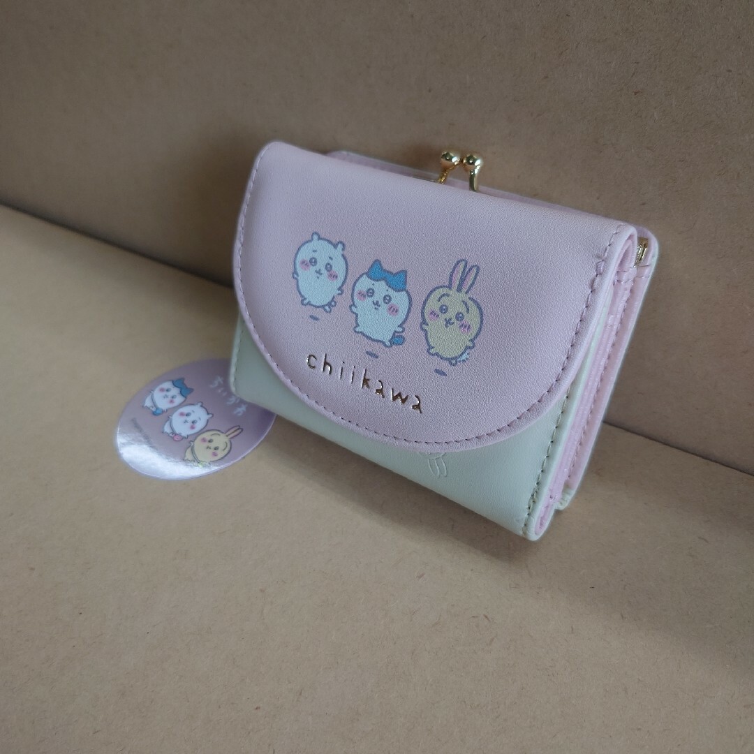 ちいかわ(チイカワ)のちいかわ　口金財布　ピンク レディースのファッション小物(財布)の商品写真