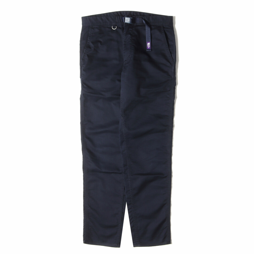 THE NORTH FACE PURPLE LABEL ノースフェイス パープルレーベル パンツ サイズ:30 COOLMAX ストレッチ ツイル テーパード チノパンツ Stretch Twill Tapered Pants ネイビー 紺 ボトムス ズボン【メンズ】