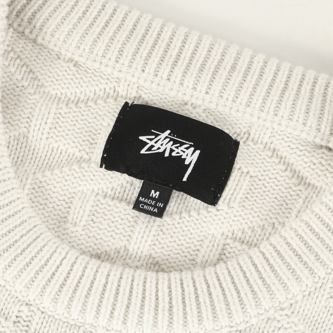 STUSSY - STUSSY ステューシー ニット サイズ:M 22AW Sロゴ 総柄