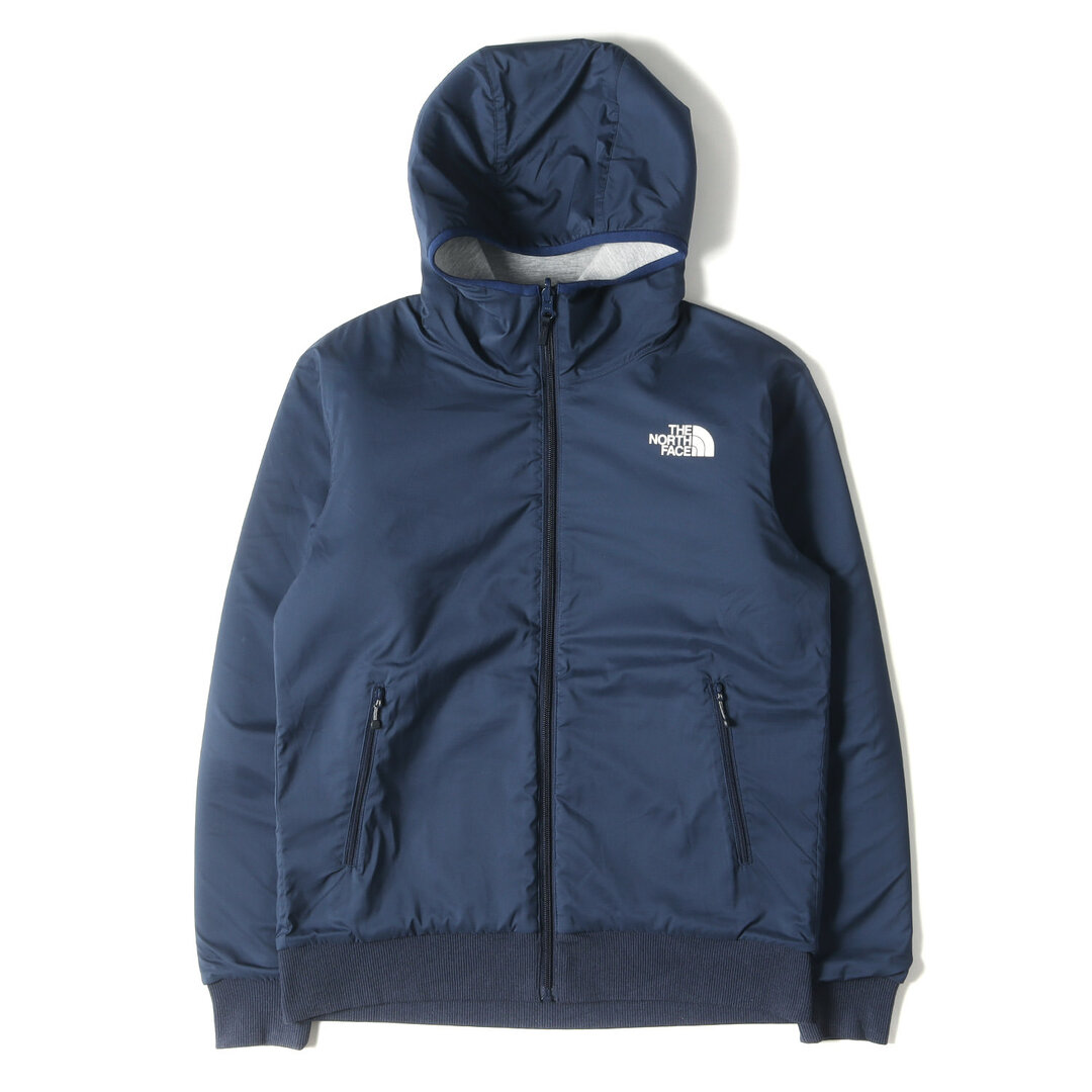 THE NORTH FACE ノースフェイス パーカー サイズ:S リバーシブル テックエア スウェット パーカー Reversible Tech Air Sweat Hoodie NT61794 ネイビー ミックスグレー 紺 トップス フーディー 【メンズ】