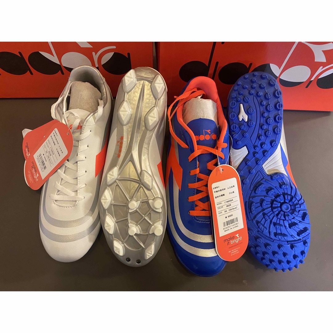 DIADORA - diadora サッカースパイク&トレシューセット‼︎‼︎の DIADORA - diadora サッカースパイク&トレシューセット‼︎‼︎の
