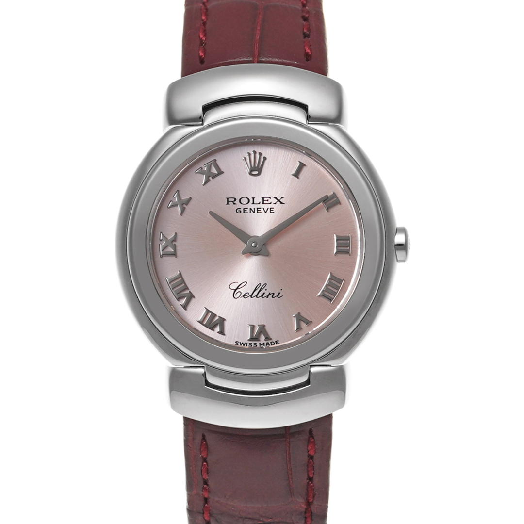 ロレックス チェリーニ Ref.6621/9 ピンク シリアルM番 品 レディース 腕時計