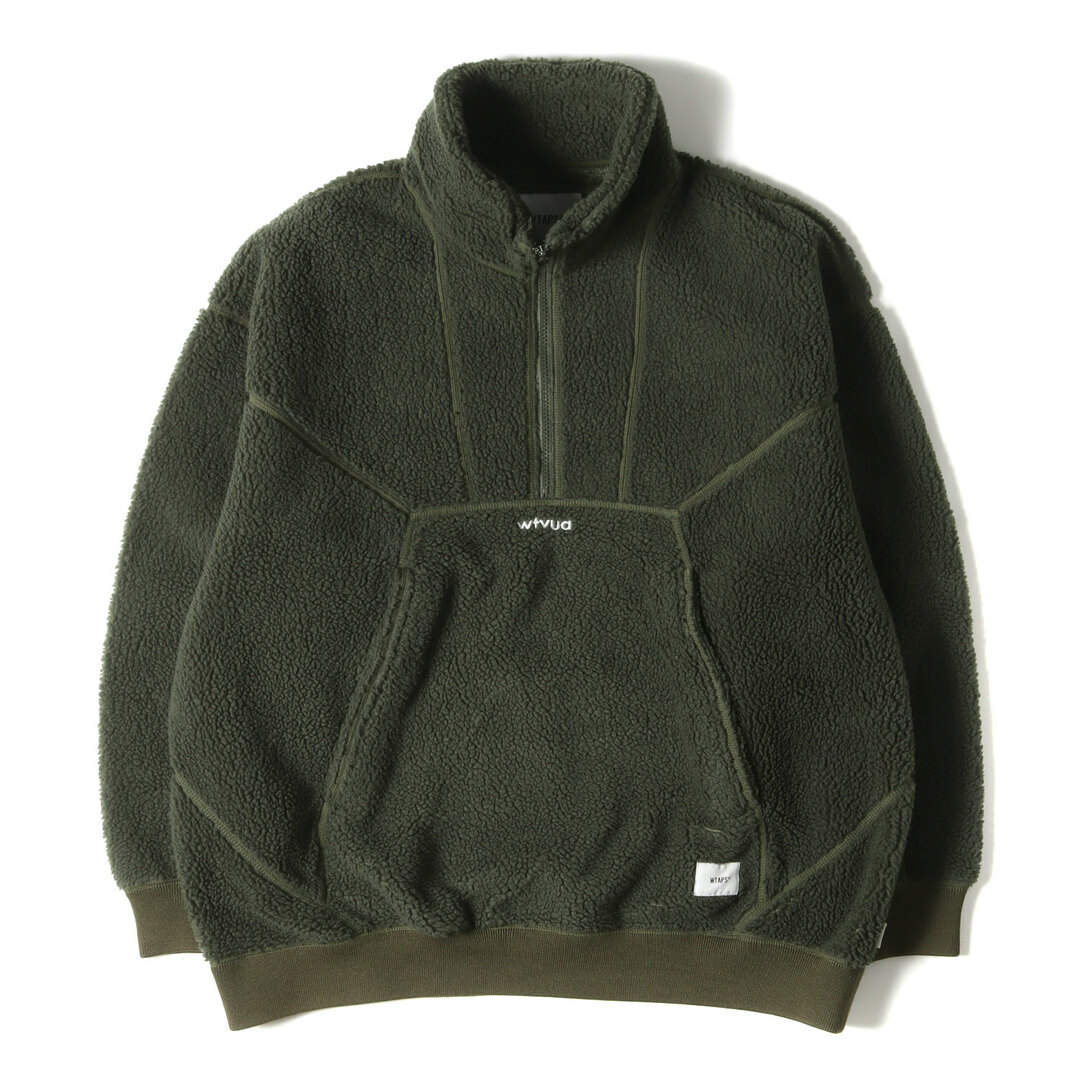 WTAPS ダブルタップス ジャケット サイズ:L 22AW ハーフジップ プル ...