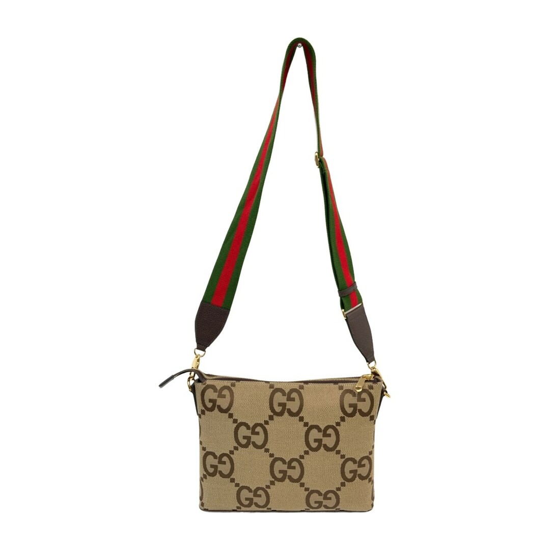 Gucci(グッチ)の〇〇GUCCI グッチ ジャンボGG メッセンジャーバッグ 2WAYバッグ 699130  ベージュ レディースのバッグ(その他)の商品写真