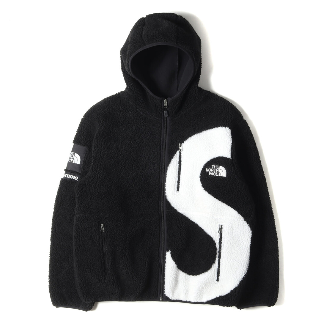 supreme ノースフェイス　L ロゴ　20aw ブラック