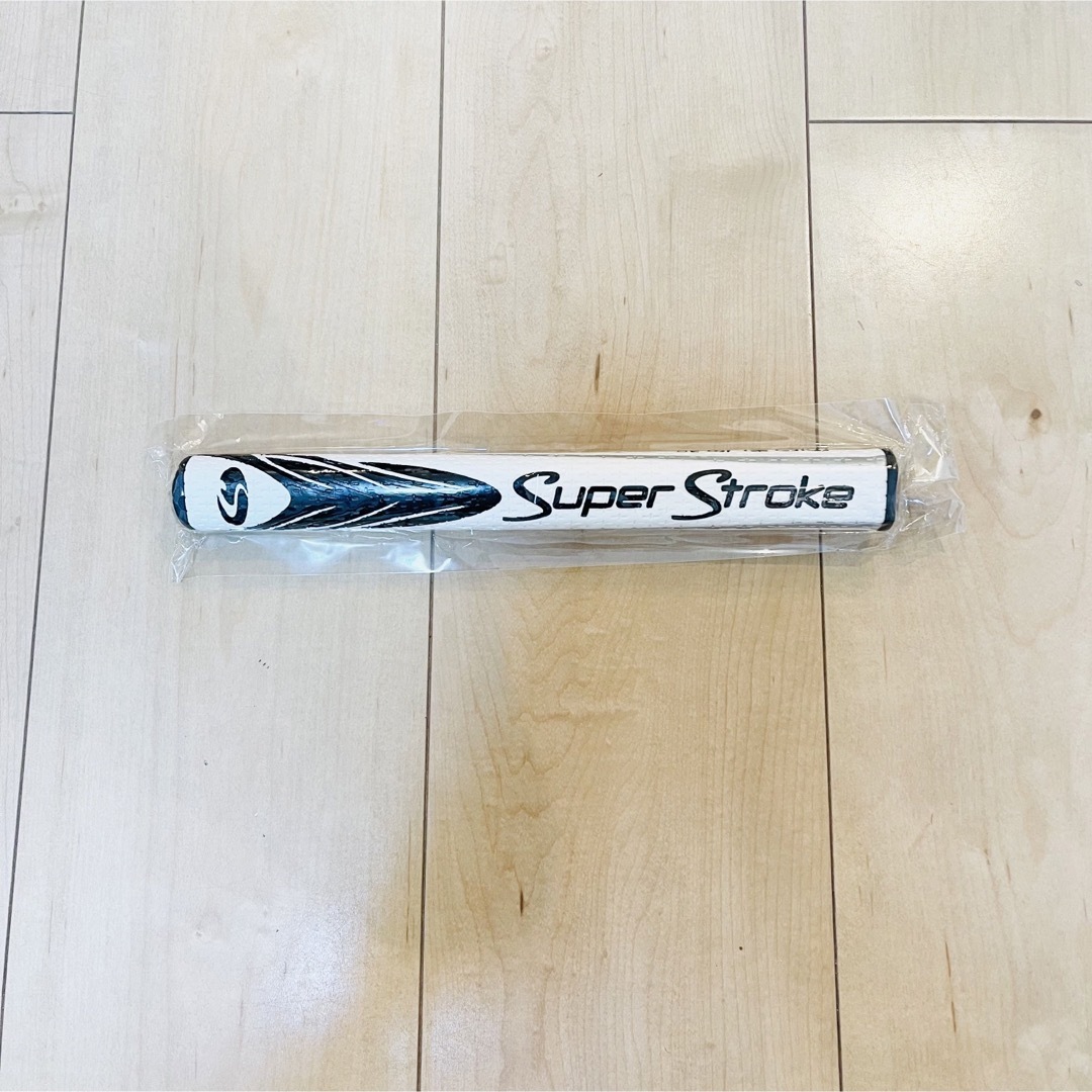 SuperStroke(スーパーストローク)の【新品】ゴルフ グリップ パター スーパーストローク SLIM 2.0  白×黒 スポーツ/アウトドアのゴルフ(その他)の商品写真