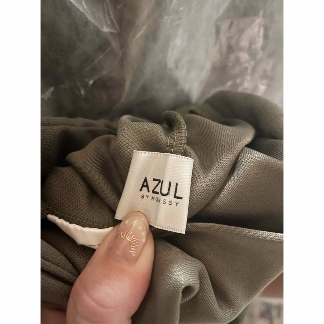 AZUL by moussy(アズールバイマウジー)のAZUL by moussy カシュクールガウチョパンツ  レディースのパンツ(カジュアルパンツ)の商品写真