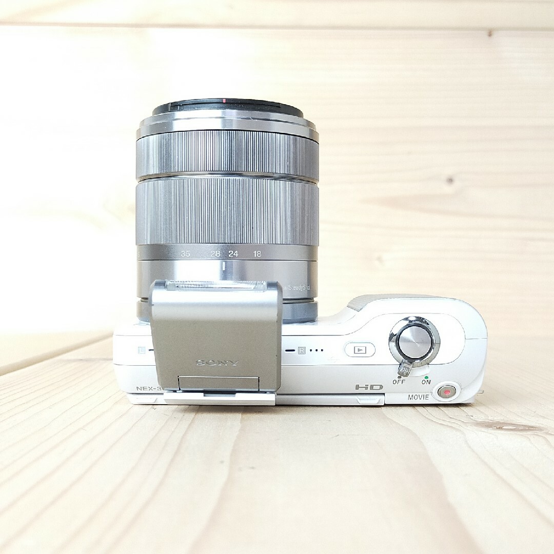☆充電器付き!、動作確認済☆SONY ソニー a NEX−3-