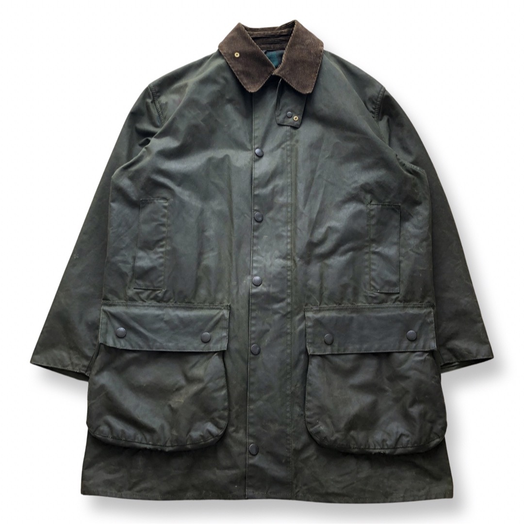 【93年製】Barbour ノーザンブリア オイルドジャケット c40 セージ