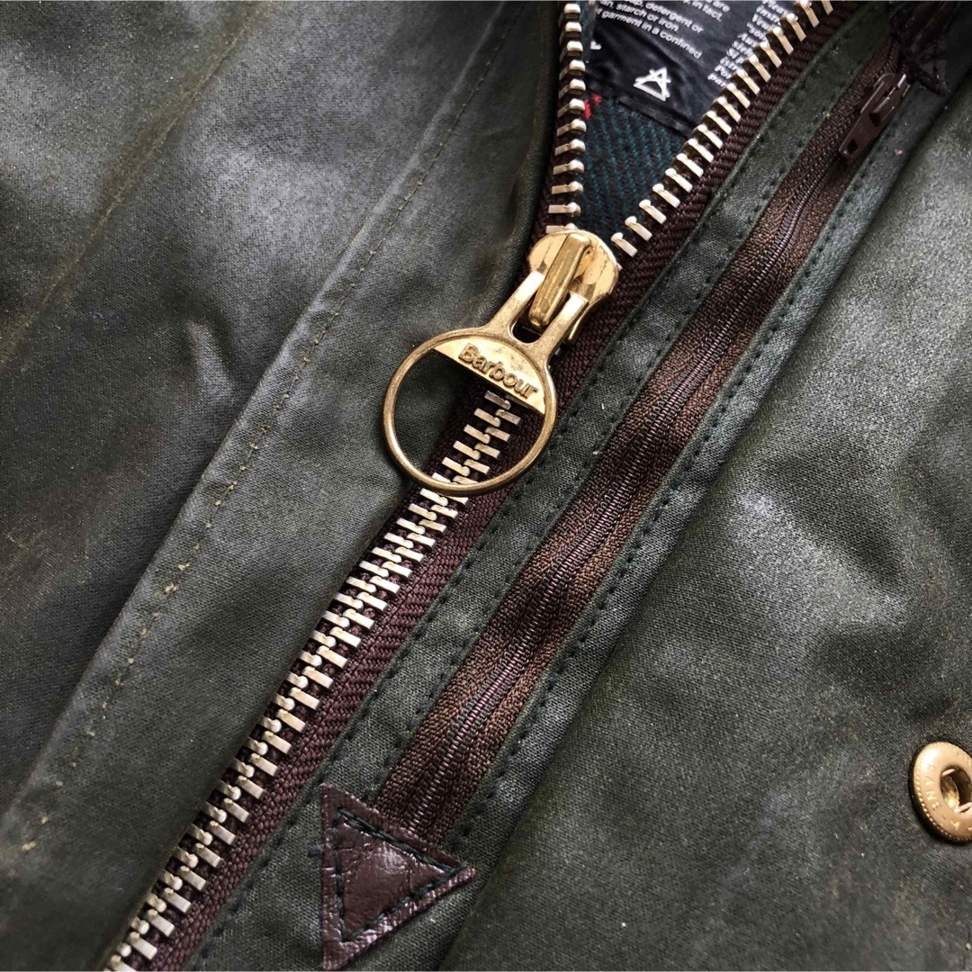 Barbour(バーブァー)の【93年製】Barbour ノーザンブリア オイルドジャケット c40 セージ メンズのジャケット/アウター(ミリタリージャケット)の商品写真