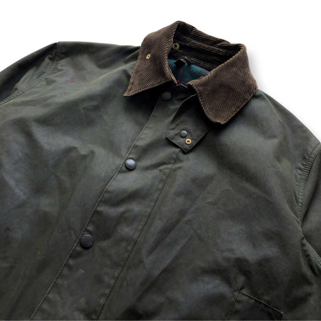 Barbour(バーブァー)の【93年製】Barbour ノーザンブリア オイルドジャケット c40 セージ メンズのジャケット/アウター(ミリタリージャケット)の商品写真