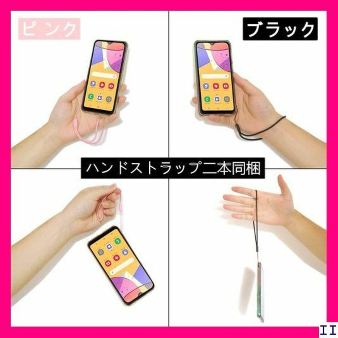 ST12 ストラップ 三本付き iphone 13 カバー PU クリア 408 スマホ/家電/カメラのスマホアクセサリー(モバイルケース/カバー)の商品写真