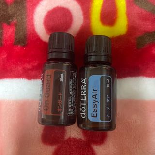 ドテラ(doTERRA)の【新品未使用品】doTERRA オンガード15ml&イージーエア15ml(アロマオイル)