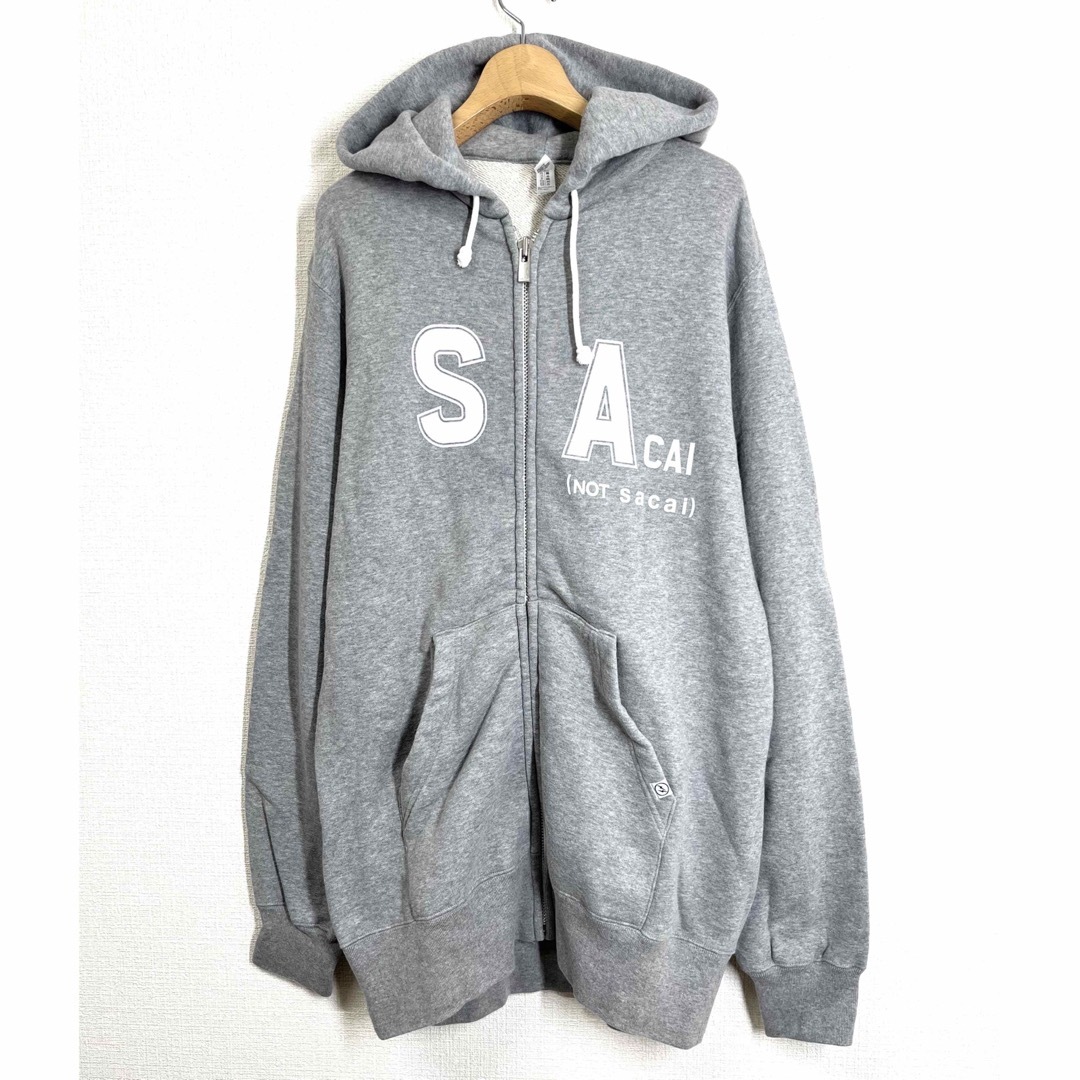 Sacai サカイ Fragment フラグメント ジップ スウェット パーカー | フリマアプリ ラクマ