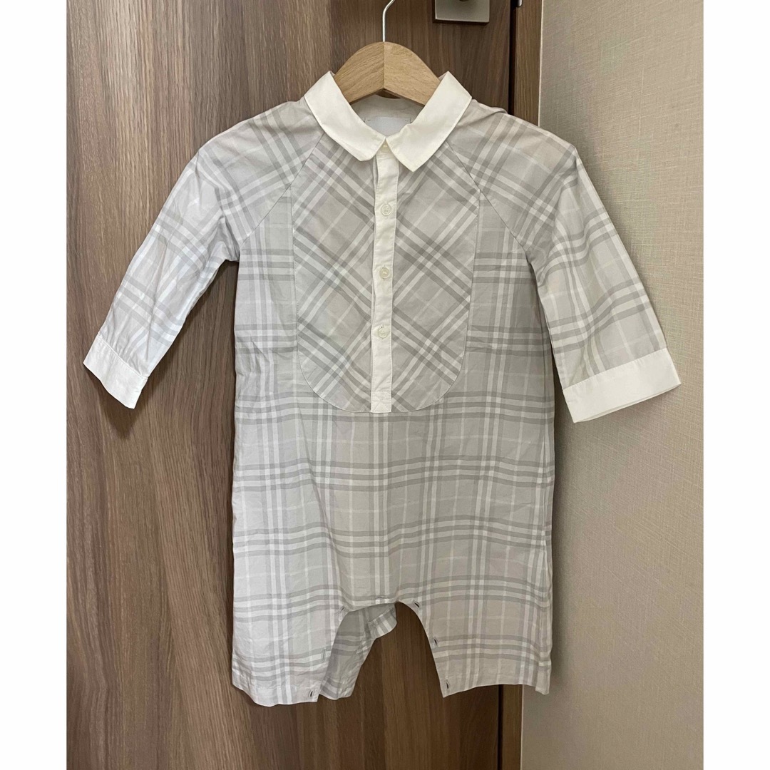 BURBERRY(バーバリー)のバーバリー　ロンパース　サイズ80 キッズ/ベビー/マタニティのベビー服(~85cm)(ロンパース)の商品写真