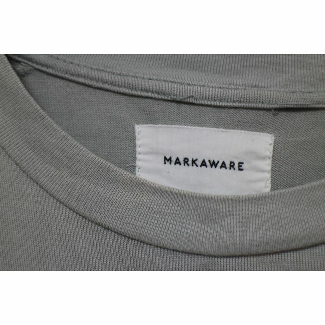 MARKAWEAR(マーカウェア)のMARKAWARE 半袖シャツ　難あり　グリーン メンズのトップス(Tシャツ/カットソー(半袖/袖なし))の商品写真