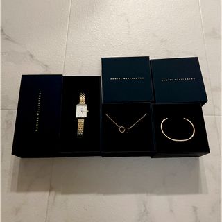 ダニエルウェリントン(Daniel Wellington)の【新品未使用】Daniel Wellington 腕時計 3点セットQUADRO(腕時計)