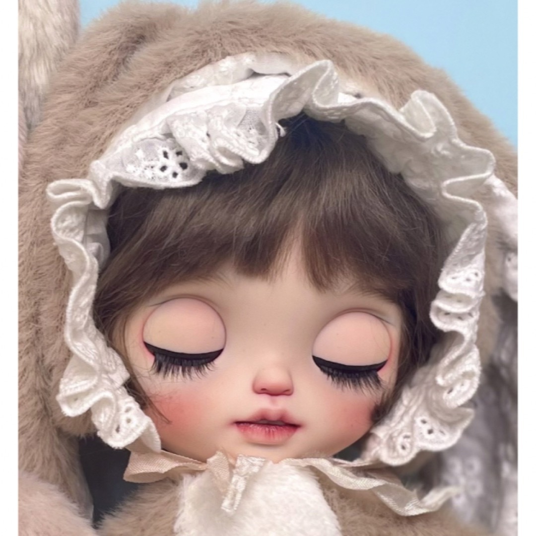 カスタムブライス 海外作家様 人形 キラキラ 幼い フルセット 笑顔 みぃちゃん