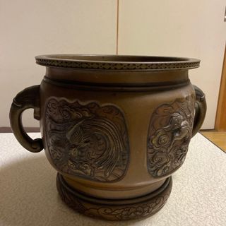 火鉢 銅 古董の通販 by AK's shop|ラクマ