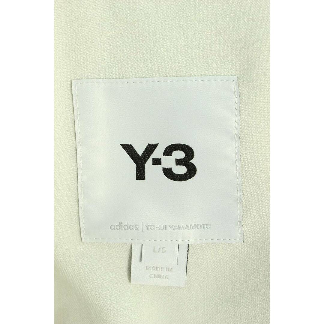 Y-3(ワイスリー)のワイスリー  HG6077 アームラインロゴプリントジップアップブルゾン メンズ L メンズのジャケット/アウター(ブルゾン)の商品写真