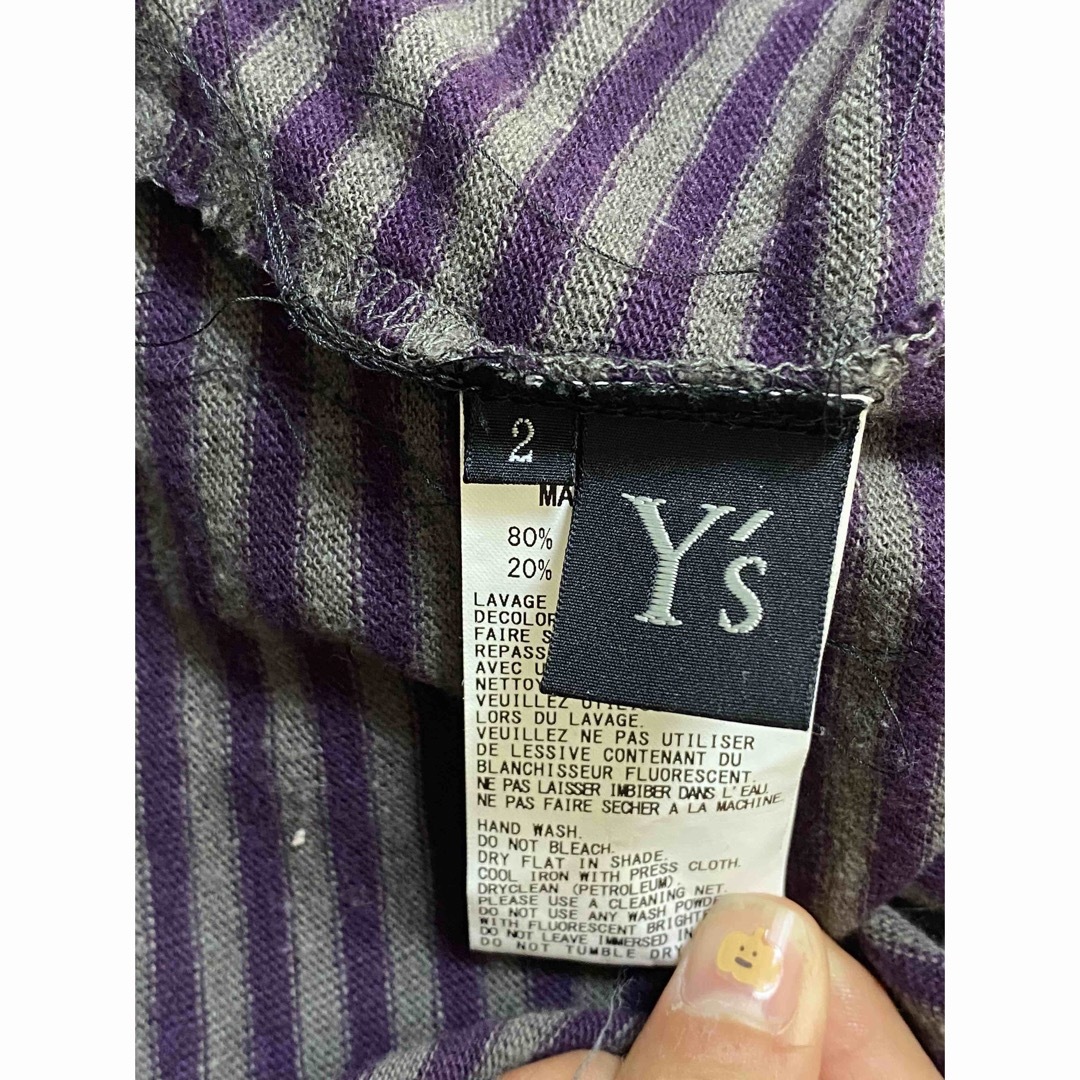 Y's(ワイズ)のY’s カットソー　七分袖　ラグランスリーブ　 レディースのトップス(カットソー(長袖/七分))の商品写真