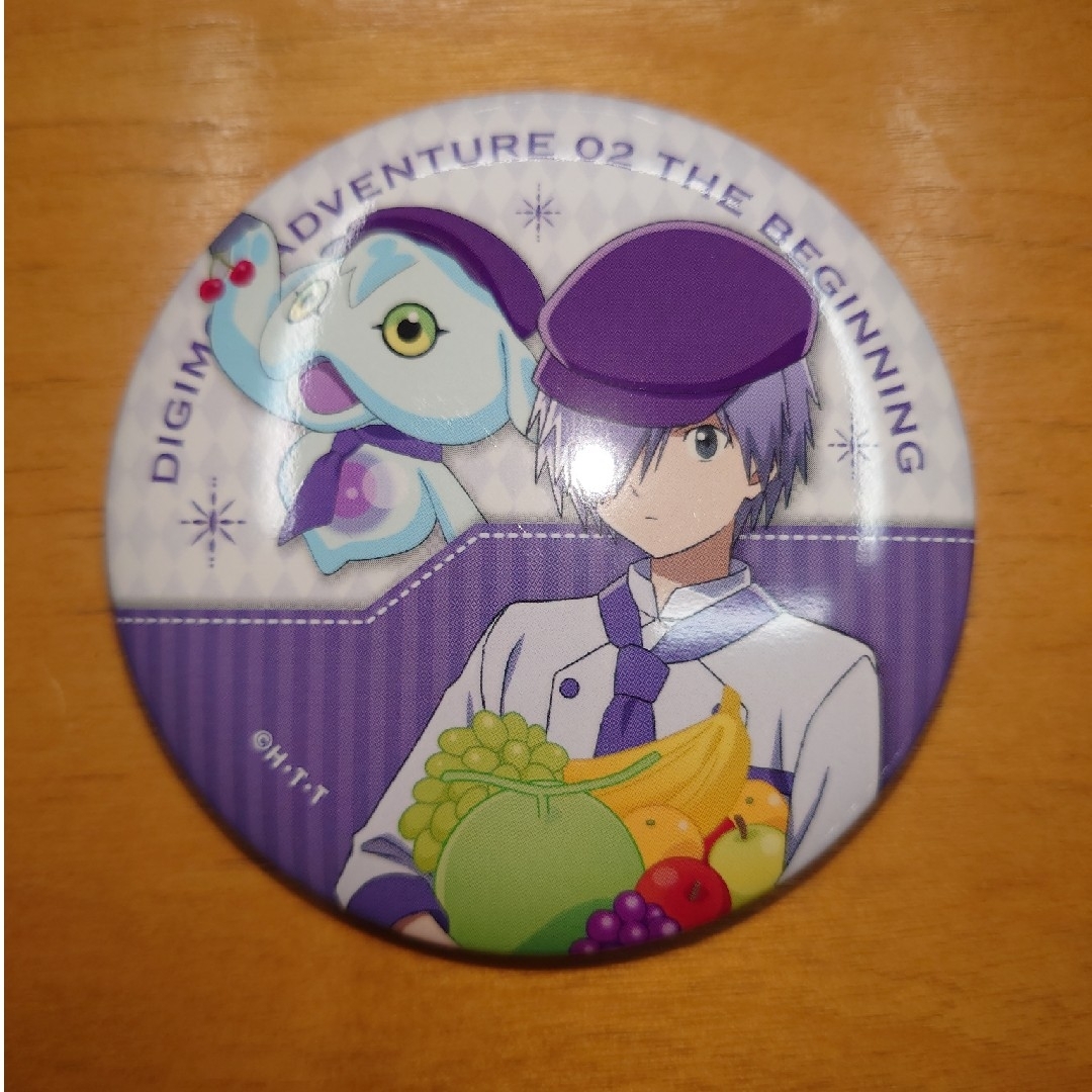 【デジモンアドベンチャー02】でか缶バッジ「大和田ルイ&ウッコモン」 | フリマアプリ ラクマ
