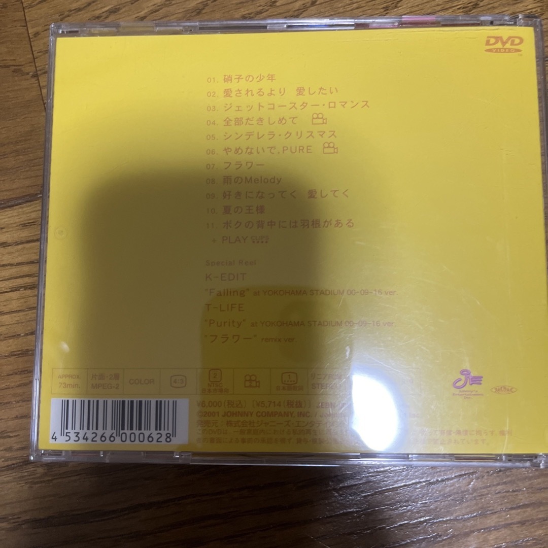 KinKi Kids(キンキキッズ)のKinki　Kiss　single　selection DVD エンタメ/ホビーのDVD/ブルーレイ(ミュージック)の商品写真