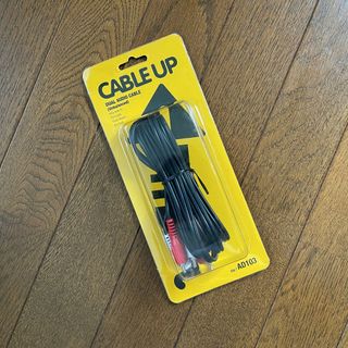 CABLE UP RCAピンケーブル 3m(ケーブル)