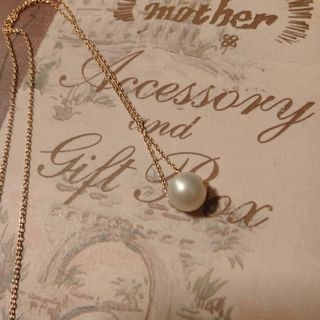 マザー(mother)の最終価格 mother tiny pearl ネックレス 美品(ネックレス)