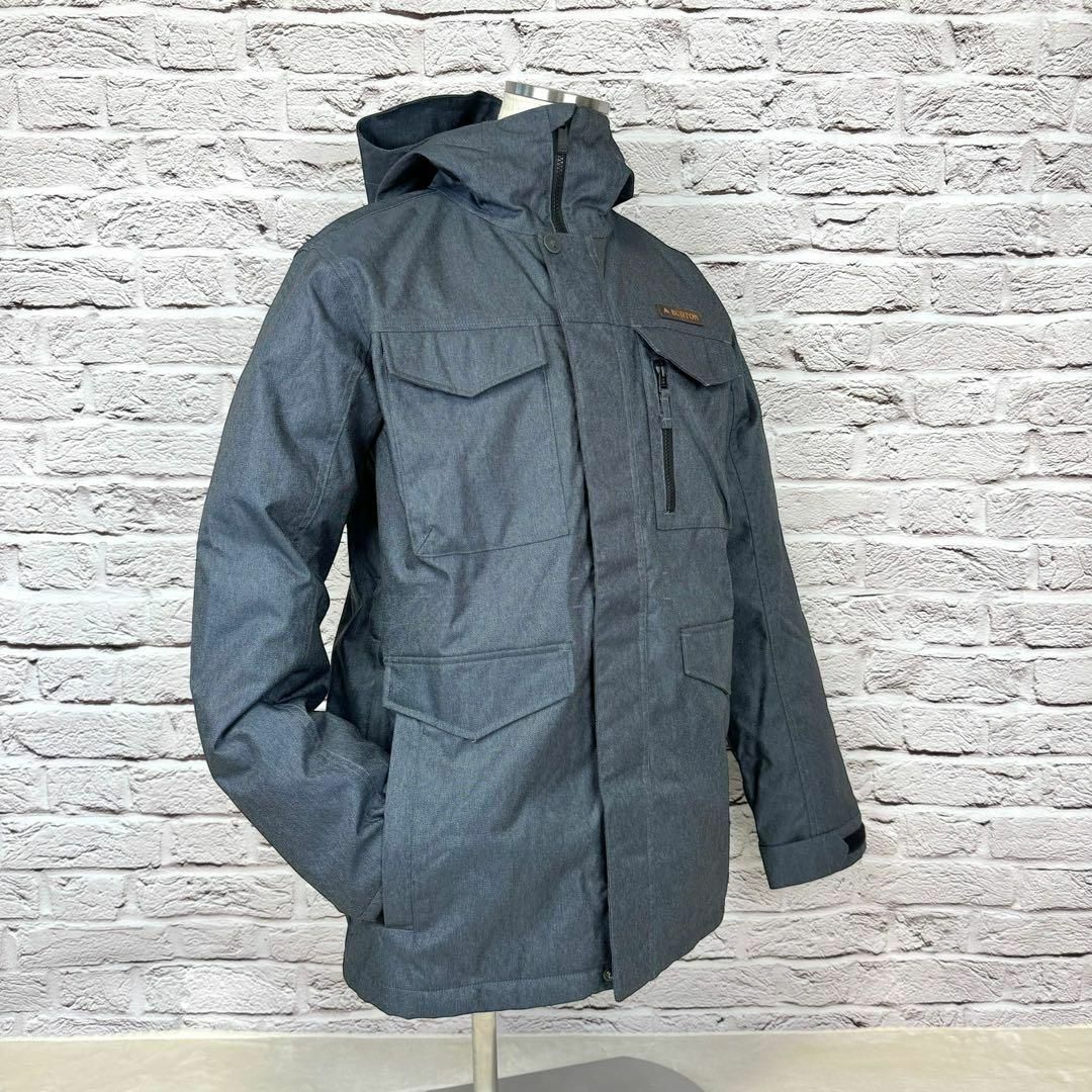 【極美品】BURTON バートン DRYRIDE スノボウェア M グレー