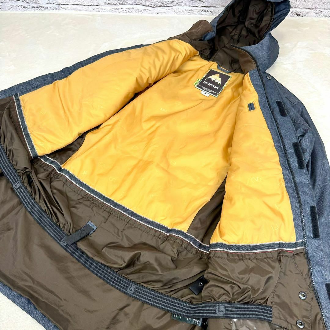 【極美品】BURTON バートン DRYRIDE スノボウェア M グレー