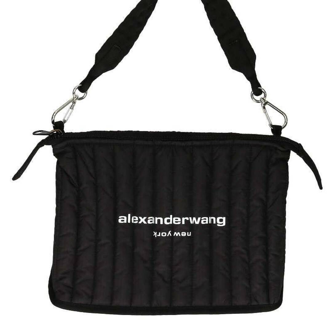 アレキサンダーワン  Padded quilted nylon canvas shoulder bag ロゴナイロンショルダーバッグ メンズ